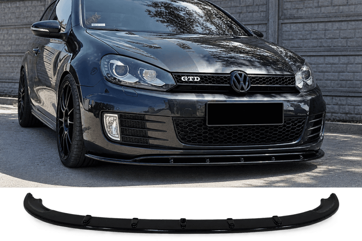 Golf 6 GTI / GTD Lip dodatak za prednji branik Maxton Style