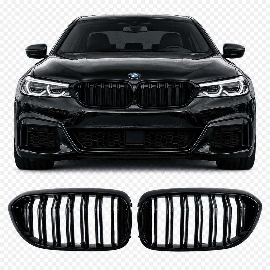 BMW 5 G30 M grill Piano Black ABS 2017-2020